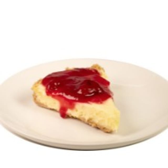 Cherry on Top Gun Cheesecake.