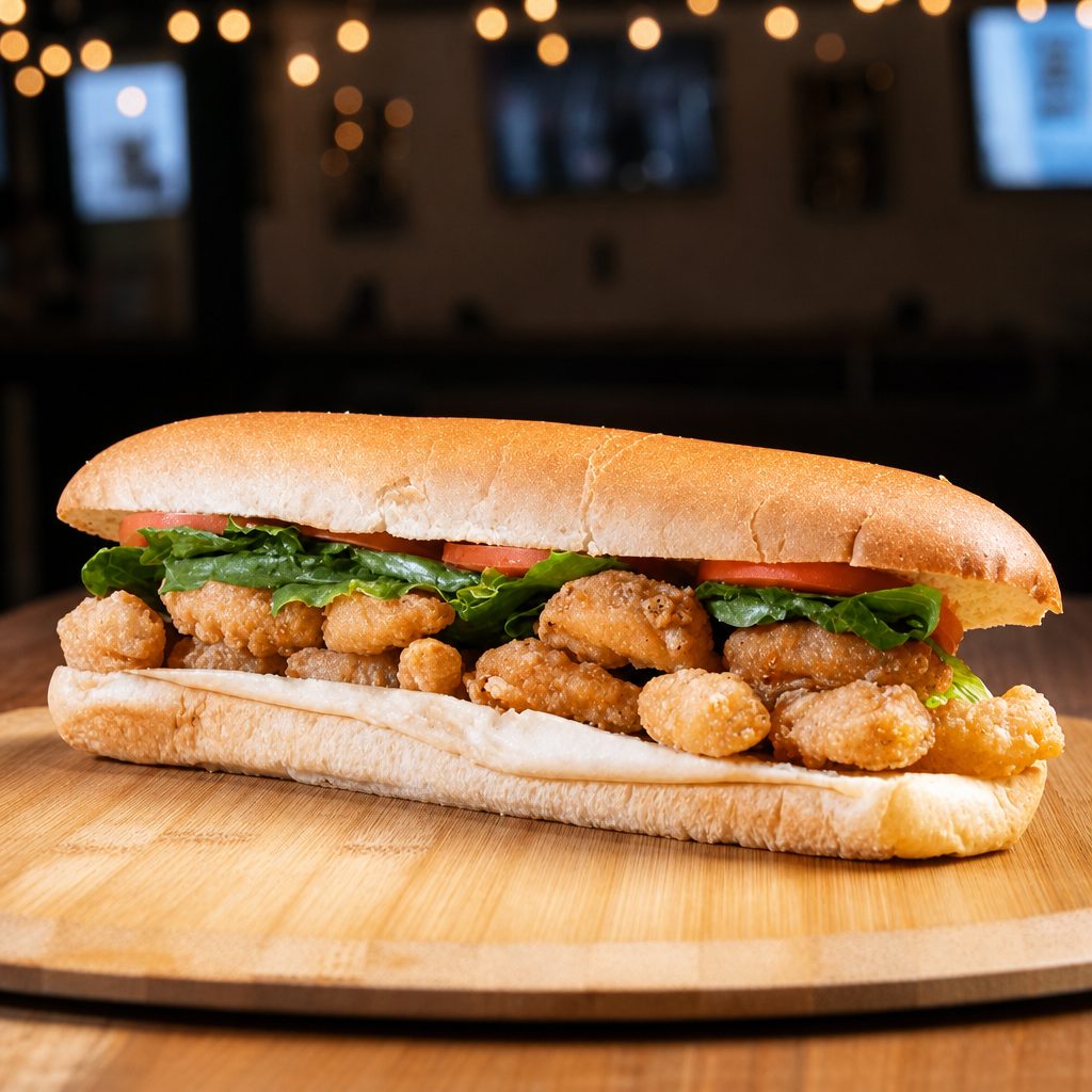 Forrest Gump Shrimp Po-Boy.