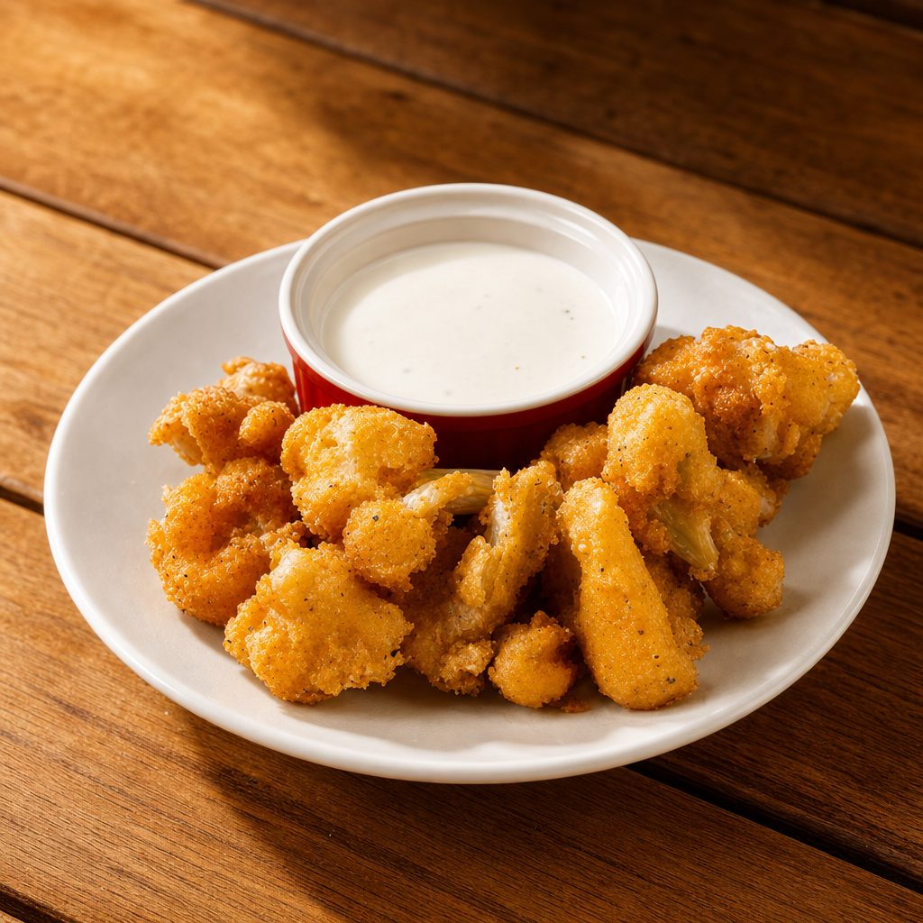 Attack of the Fried Cauliflower.